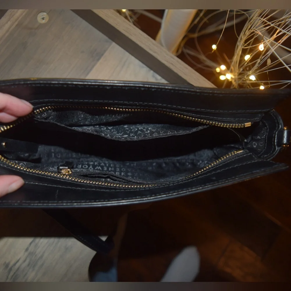 KATE SPADE floral bow chain link shoulder bag crossbody - Picture 3 of 5